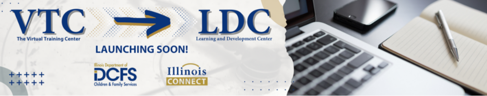 Graphic Showing the VTC is moving to the new Learning and Development Center
